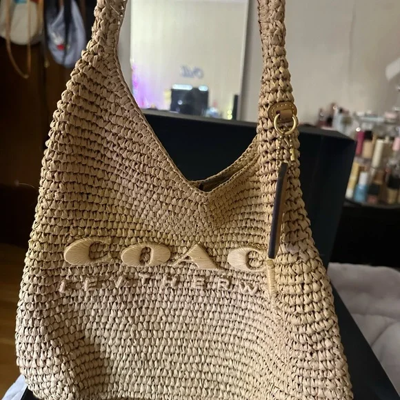 Coach Brooklyn 28 Straw - Picture 2 of 6